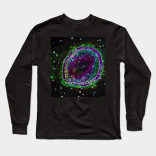 Black Panther Art - Glowing Edges 178 Long Sleeve T-Shirt